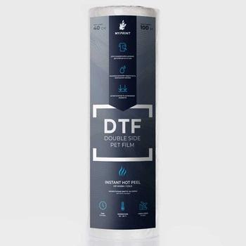 Пленка для DTF печати My Print Instant Peel Double Side, рулон 0,4*100 м (10789)
