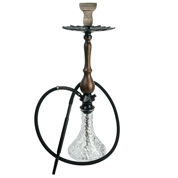 Кальян KARMA HOOKAH Модель 3.1 Brown (Колба Crystal Clear)