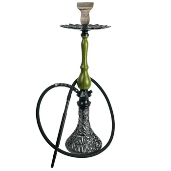 Кальян KARMA HOOKAH Модель 3.1 Green (Колба Crystal Black)