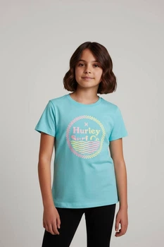 Футболка Hurley 5/6 лет 110-116 см Бирюзовая