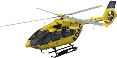 Сборная модель-копия Revell Вертолет Airbus H145 ADAC Спасательная служба Уровень 5 Масштаб 1:32 (RVL-04969)