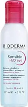 Міцелярна вода Bioderma Sensibio H2O Eye для зняття макіяжу з очей і губ 125 мл (3701129812044)