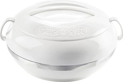 Термос для їжі Orion Deluxe Сіро-білий 3.5 л (8592381016326)