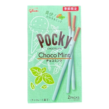 Японські палички в глазурі Pocky Choco Mint 2 Pack 65.4 грам