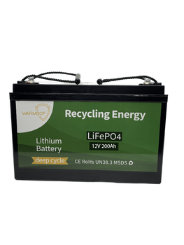 Аккумулятор LiFePo4 (Литий-железо-фосфатный) UWarmSof 12V 200Ah BMS
