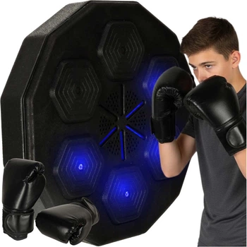 Мішень боксерська KIK з музикою та рукавичками KX3500 (5903039754133)