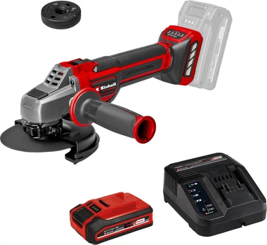 Угловая шлифовальная машина аккумуляторная бесщеточная Einhell Professional X-Change TP-AG 18/125 CE Q Li Kit 4 Ah (4431155K)
