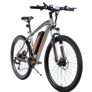Велосипед с электроприводом Ardis Rockshark 27,5 MTB AL ROCK003" рама-17" 36B 10А*ч-35км запас хода 350Вт серый
