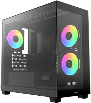Корпус OCYPUS Gamma C52 ARGB Black (GAMMA-C52-BKD300XX-GL)