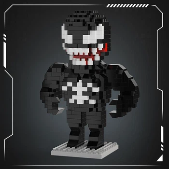 Конструктор Веном Черный 339 деталей 10 см Venom