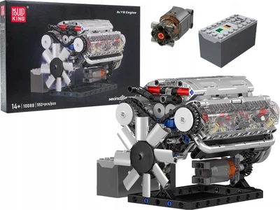 Набір кубиків Двигун 552 елементи ZKL.10088S (5903864973525)