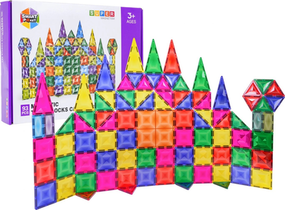 Набір магнітних кубиків 3D 93 елементи ZKL.S-1027 (5903864973877)