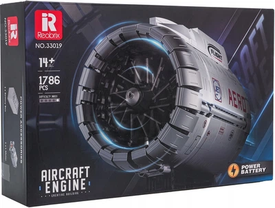 Zestaw klocków Silnik samolotowy 1786 elementów ZKL.33019 (5903864977646)