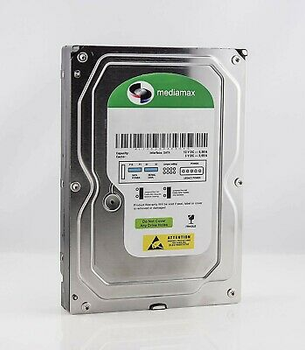 Накопитель HDD 3.5" SATA 500GB Mediamax 5400rpm 64MB (WL500GSA6454G) - Refubrished
