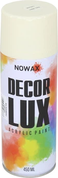 Фарба аерозольна (Nowax) Decor Lux Кремовий 450мол. (RAL 9001) NX48052
