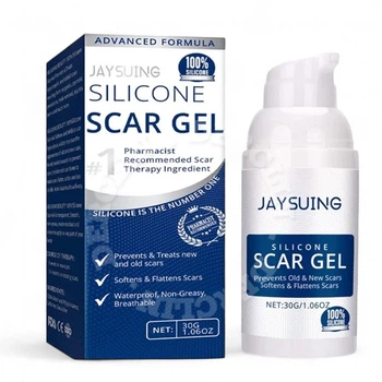 Гель от рубцов на основе силикона Jaysuing Silicone Scar Gel 30 г
