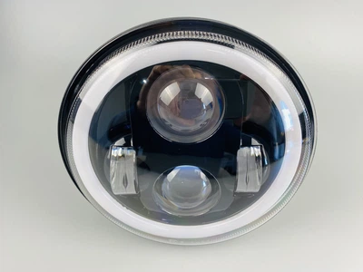 Фара главного света LED 40W (ближний+дальний+ходовые огни (кольцо)) 5.75 дюйма (14.3х14.3х7.4см) ВАЗ-2106,2103