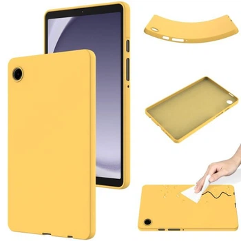 Захисний чохол Deexe Silicone Shell для Samsung Galaxy Tab A11 (X130/135) - Yellow