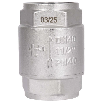 Обратный клапан для воды THERMO ALLIANCE Forte пружинный 1 1/2" внутренняя TAF240W40