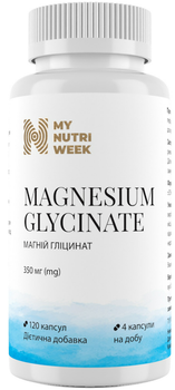 Магний глицинат My Nutrі Week Magnesium Glycinate 120 капсул (ARE-575942)