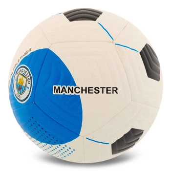 Мяч футбольный Манчестер Сити Ballonstar Hybrid Manchester City 7944 размер №5 White-Blue
