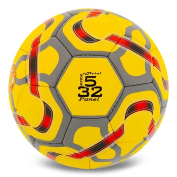 М'яч футбольний Манчестер Ballonstar Manchester United 5187 розмір №5 Yellow-Multicolor