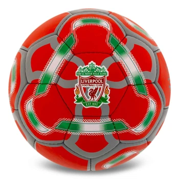 Мяч футбольный Ливерпуль Ballonstar Liverpool 5195 размер №5 Red-Green-Grey