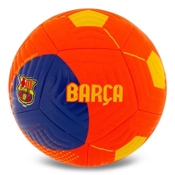 Мяч футбольный Барселона Ballonstar Hybrid Barcelona 7946 размер №5 Red-Blue
