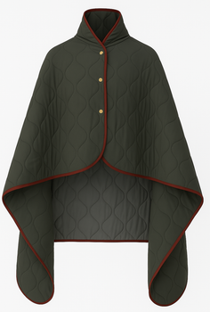 Кемпинговое одеяло с чехлом Steel Grey 150×200 см KT7001004— с кнопками, позволяющими использовать как пончо