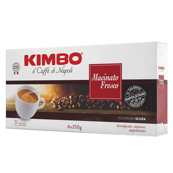 Кофе молотый Kimbo Macinato Fresco (4*250г), 1 кг