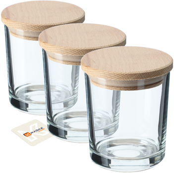 Zestaw pojemnikow na przyprawy Kadax Plug 3x245 ml (5903699484364)