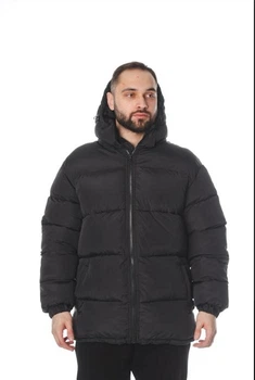 Зимний мужской пуховик Int Oversize черный L