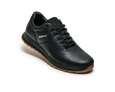 Чоловічі шкіряні кросівки Dirton Black розмір 41