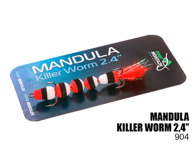 Мандула Killer Worm 5 сегм 904 micro (60мм) 2,4" MK5S904 Проф Монтаж