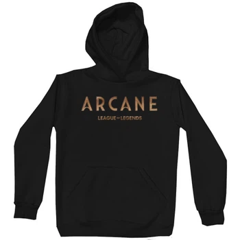 Худі Преміум Дитяча Arcane Logo Розмір 152 См (12-13Р.) Чорний Без Утеплювача