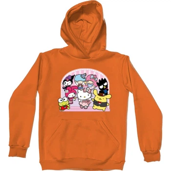 Худі Преміум Дитяча Hello Kitty My Melody Sanrio Розмір 128 См (7-8Р.) Помаранчевий Без Утеплювача