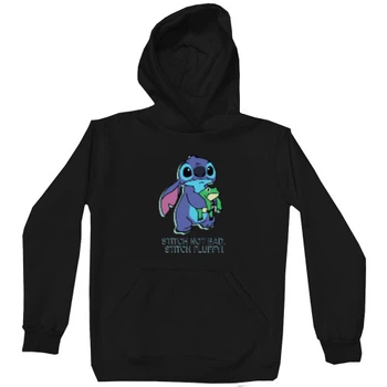 Худі Преміум Дитяча Stitch Not Bad Розмір 92 См (1Р.) Чорний Без Утеплювача