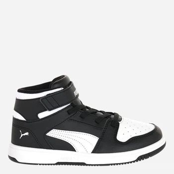 Trzewiki chłopięce Puma Rebound Layup SL V PS 37048801 29 (11UK) Czarne (4060981199861)