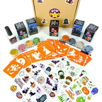 Набор для био-тату "Wow Box Хэллоуин для 5 детей" wow-box-halloween-5
