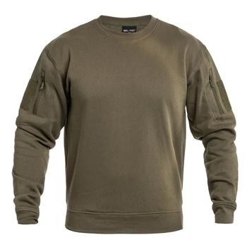 Кофта тактическая Mil-Tec свитшот Tactical Sweatshirt M Ranger Green (Takctik-1752M-T)