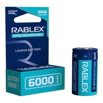 Акумулятор літій-іонний 32700 Rablex 6000mAh 3.2v