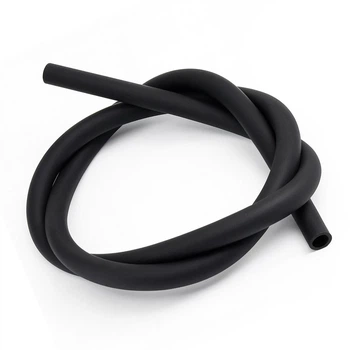 Силіконовий шланг для кальяну Soft Touch Lux Black (Чорний)