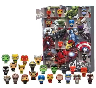 Marvel Advent Heroes – Адвент-календарь с 24 фигурками супергероев Адвент сепергерои Марвел адвент календарь