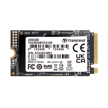 SSD диск Transcend MTE410S 256GB NVMe M.2 2242 PCIe 4.0 x4 3D NAND