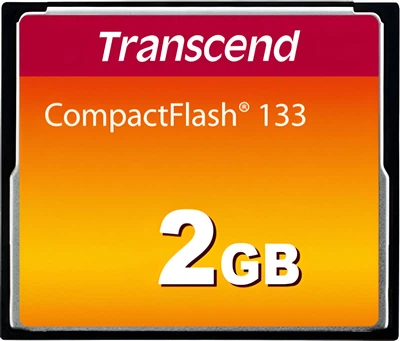 Карта памяти Transcend CompactFlash CF 133 2GB (TS2GCF133)