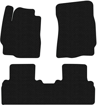 EVA килимки EVAtech в салон авто для Escape Ford 2008-2012 2 покоління SUV USA Крапля Чорна Чорний кант (FD43024Z3KBB)