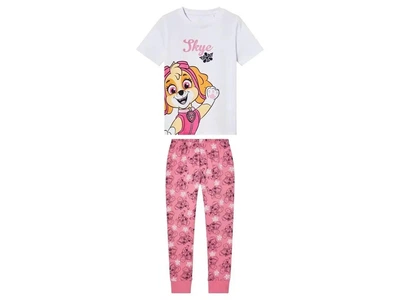 Пижама (футболка+штаны) розово-белая Щенячий патруль Skye Paw Patrol 122-128см (400011958)