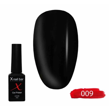 Гель-лак для ногтей, для маникюра X Nail Bar Professional 10ml №009