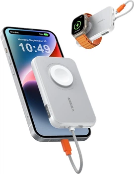 Портативное зарядное устройство VEGER для iPhone со встроенным кабелем Б/У