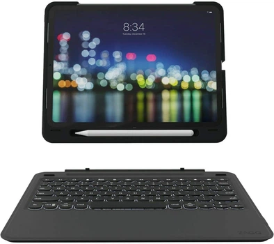 Чохол-клавіатура Zagg Slim Book Go Keyboard для Apple iPad Pro 11" 2018 Black (103302110)